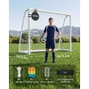 VEVOR Futbolo vartai 2,44 x 1,82 m iš PVC