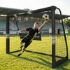 Enero futbolo vartai su tinklu 240x160x85 cm