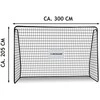 Dunlop Futbolo vartai su tinklu 300x205x120 cm