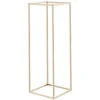 Gėlių stovas vestuvėms, 10 vnt., 80 cm, aukso