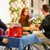 Gertuvė Relaxdays 2 gėrimų dozatorių rinkinys 4 l