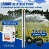 Vevor Giluminis panardinamasis siurblys 1500W 108m