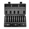 Vevor gilzių rinkinys 10-24mm su dėklu