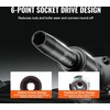 Vevor gilzių rinkinys 10-24mm su dėklu