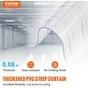 VEVOR Gofruotas PVC užuolaidų rulonas šaldytuvams ir šaldikliams