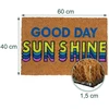 Relaxdays "Good Day Sunshine" kokosinis kilimėlis