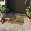 Relaxdays "Good Day Sunshine" kokosinis kilimėlis