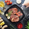 Relaxdays Grilio keptuvė su sulankstoma rankena