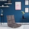 Relaxdays Grindų kėdė su reguliuojamu atlošu
