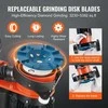 Vevor grindų šlifavimo mašina 180 mm reguliuojama