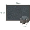 Relaxdays Grioveliuotas polipropileninis durų kilimėlis