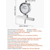 VEVOR Gylio mikrometras 0–22 in, 0,001 in