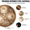 Vevor Handpan būgnas 22 cm 12 natų D minoras