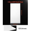 Vevor HDPE plastiko lakštas 24 x 48 cm