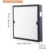 Ventiliatorius Vevor hepa oro filtras 16x19 cm keitimas