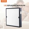 Ventiliatorius Vevor hepa oro filtras 16x19 cm keitimas