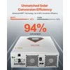 Vevor Hibridinis saulės inverteris su įkrovikliu 6000W