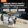 Vevor Indeksavimo padalymo galvutė su 3 žandų griebtuve CNC