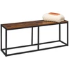 Relaxdays Industrinio stiliaus valgomojo suoliukas, 120 cm