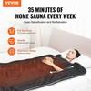 Vevor Infraraudonųjų spindulių sauna antklodė su rankų angomis