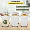 Vevor Ingredientų konteineris su ratukais, 20 L, 3 vnt.