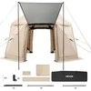 Vevor Išskleidžiama pavėsinė 3.6x3.6 m, sferinė
