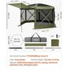 VEVOR Išskleidžiama pavėsinė su tinkleliu, 3x3 m