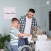 Kodustaar Ištraukiama išskleidžiama skalbinių virvė 12 m
