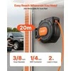 Vevor Ištraukiamas oro žarnos ritė 20 m x 9.5 mm