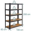 Relaxdays Itin tvirta lentyna Industrial Chic 500 kg