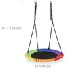 Relaxdays Įvairiaspalvės lizdo sūpynės Ø 100 cm