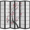 Vevor Japoniškas kambario pertvaras su 6 panelėmis