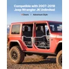 VEVOR Jeep vamzdinės durys 4 durims JK Unlimited