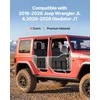 Vevor Jeep Wrangler ir Gladiator plieninės durys