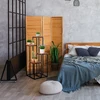 Relaxdays Juodas augalų stovas su 4 lygiais
