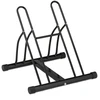 Relaxdays Juodas dviračių stovas 2 dviračiams