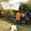 Relaxdays Juodas skėčio stovas