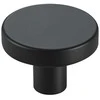 Vevor juodi 32 mm spintelės rankenėlės 10 vnt.