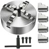 Vevor K12-125 125 mm 4 žandikaulių tekinimo staklių griebtuvas