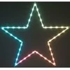 Christmas Decoration Kabanti kaboji žvaigždės lemputė su 45 LED RGB