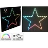 Christmas Decoration Kabanti kaboji žvaigždės lemputė su 45 LED RGB