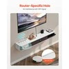 TV staliukas Vevor kabinamas televizoriaus stovas 140 cm su skylių angomis