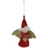 Christmas Decoration Kalėdinis angeliuko papuošimas 14 cm raudonas