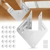 Vevor Karkasų jungtys 135x40x63 mm, 25 vnt.