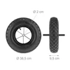 Relaxdays Karučio ratas su ašimi 4.80 4.00-8