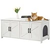 Vevor Katės kraiko dėžutės baldai su 2 erdvėmis