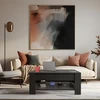 Relaxdays Kavos staliukas su pakeliamo stalviršio funkcija
