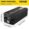 VEVOR Keitiklis 6000W 12V į 230V su LCD ekranu