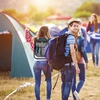 Relaxdays Kempingo kėdutė su nešimo dirželiais