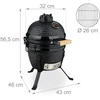 Relaxdays Keraminė Kamado kepsninė